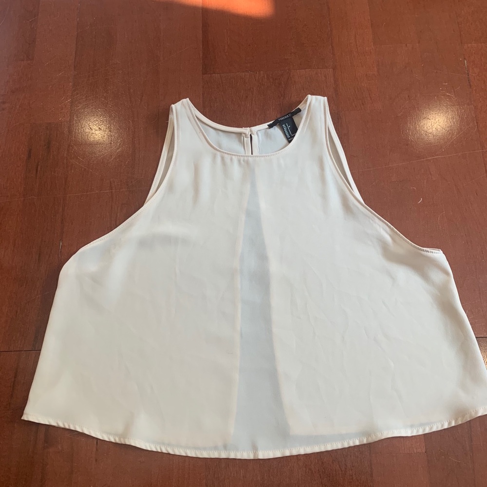 Open back blouse